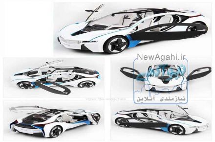  ماشين برقي bmw i8/ رسانه تصويري وي گذر 