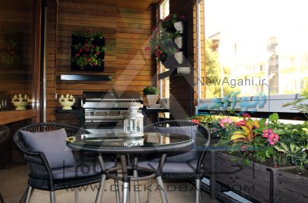 تراس سبز چکاد بام