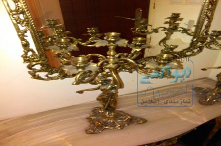 فروش آینه و شمعدان