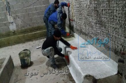 عایق کاری استخر با فایبرگلاس