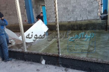 عایق کاری استخر با فایبرگلاس