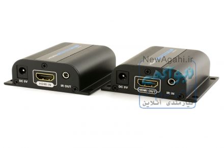 انتقال صدا و تصویر از طریق کابل شبکه (HDMI extender) (VGA extender) اکستندر zzco