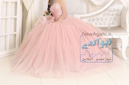 فروش لباس نامزدی - سایز 36 تا 40 