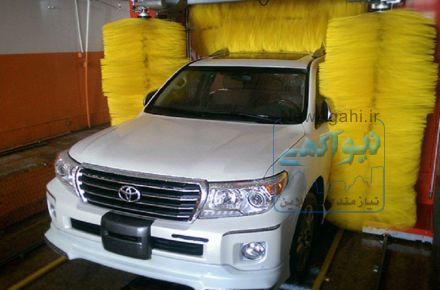 دستگاه کارواش اتومات سه برس دروازه ای دست دوم