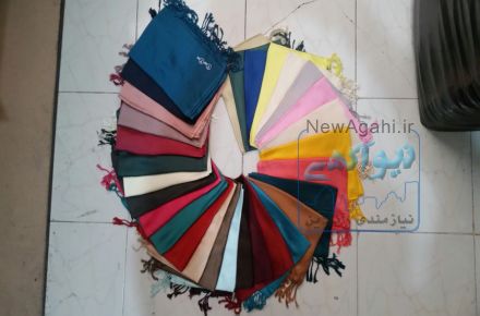  تولید  و پخش شال و روسری دور توری (حصیری)