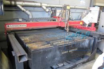 برشکاری CNC پلاسما زیر آب (فولاد ، استیل ، آلومینیوم کاملا سرد)