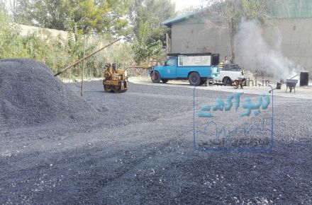 آسفالت کاری در تهران 