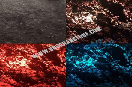 سنگ انعطافپذیر طبیعی با قابلیت عبور نور