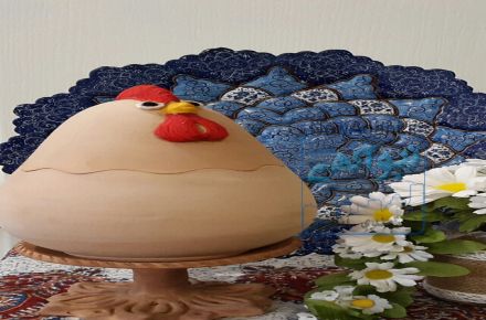 سفال خروسی مخصوص سبزه عید 96 رسید