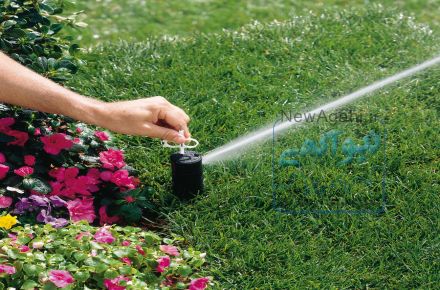 آبیاری قطره ایی و بارانی