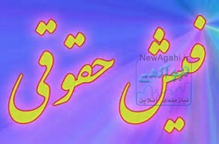 فیش حقوقی - ضامن کارمند 