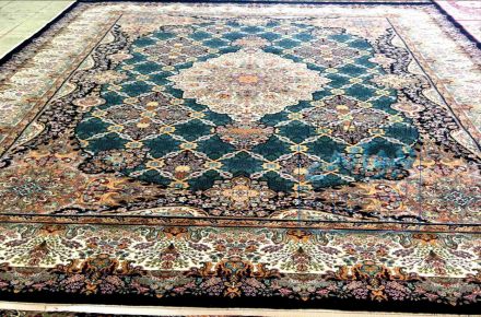 فرش ماشینی 1200 شانه طرح شادلین