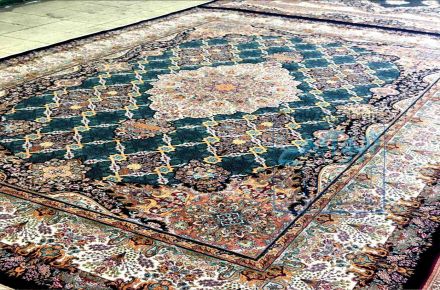 فرش ماشینی 1200 شانه طرح شادلین
