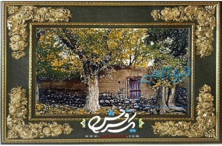 تابلو فرش : منظره