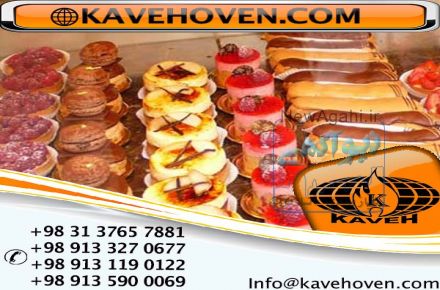 فر شیرینی پزی صنعتی مدل kf1800