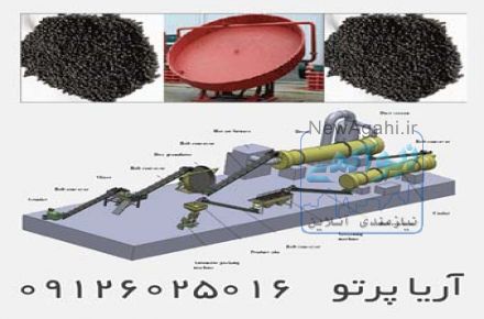 خط گرانول،گرانول ساز کود آلی (کمپوست،ورمی کمپوست،دامی ،مرغی و ...)