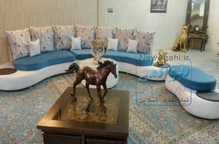 مبل مدل U با تنوع رنگی