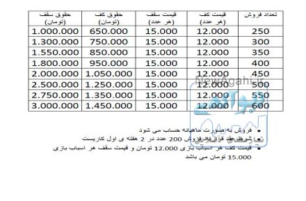 درامدزایی عالی با 5 ساعت کار در روز در کل کشور