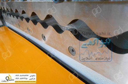 ماشین مارکت - ساخت دستگاه تولید ورق شیرونی(تیغه کرکره)  09128663250  مارکویی