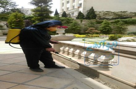 سمپاشی اصولی ومعتبر،کاملاپاکیزه