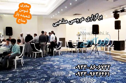 اجرای برنامه تقلید صدا و موسیقی سنتی در مجالس عروسی