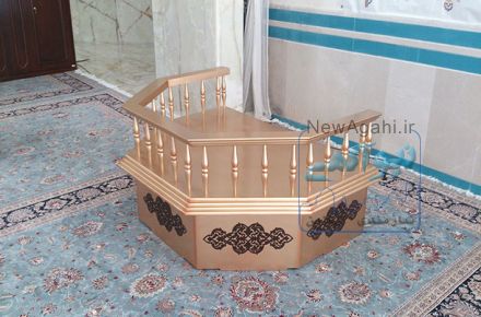  جایگاه قاری  قرآن  کرسی تلاوت قران  کرسی قرائت قران