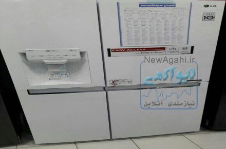 یخچال فریزر ساید بای ساید ال جی مدل LG J247