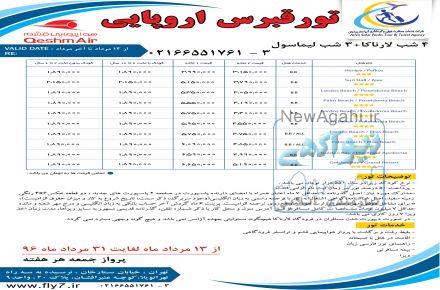 تور قبرس اروپایی