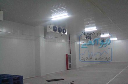 ساخت سردخانه و یخساز آمونیاکی و فریونی