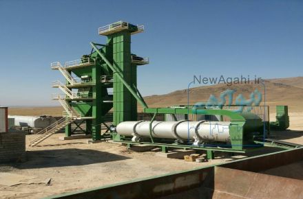 ساخت کارخانه آسفالت در ظرفیت های مختلف 