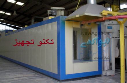 کوره رنگ استاتیک