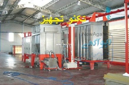 کابین پاشش رنگ