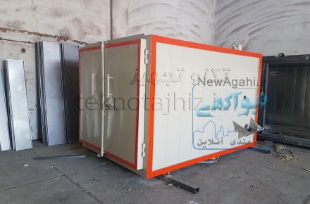 کوره و تجهیزات رنگ پودری الکترواستاتیک
