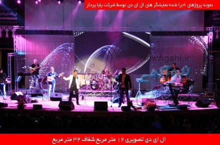 اجاره نمایشگر ال ای دی ( تلوزیون شهری) مخصوص غرفه نمایشگاه همایش سمینار