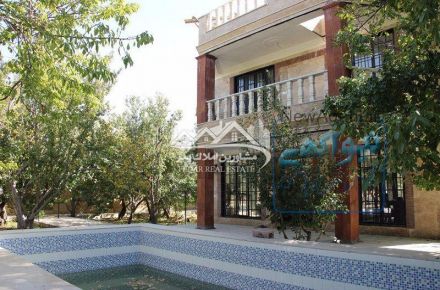 2400 متر باغ ويلا در شهريار منطقه فردوسيه