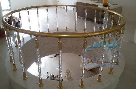 نرده آلومینیومی,پلکسی گلس و استیل سفیر
