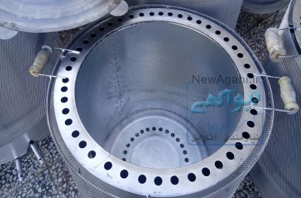تنور گازی استوانه ای