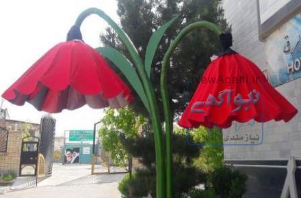 چراغ های خیابانی لاله شرکت سبلان تبریز