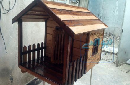کلبه چوبی حیوانات خانگی رابرت