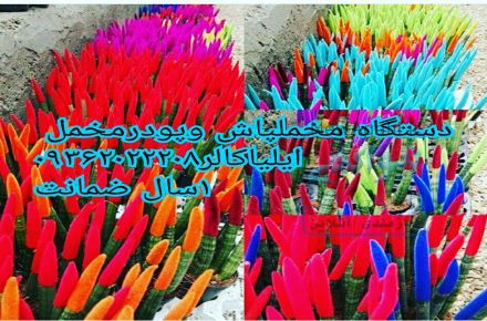 دستگاه آبکاری روی چوب . سفال. نمد.پارچه.شمع 0362022208
