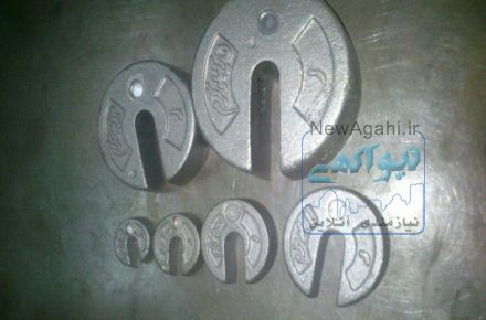 وزنه کالیبراسیون چدنی