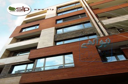 ترمووود slp چوب نمای ساختمان