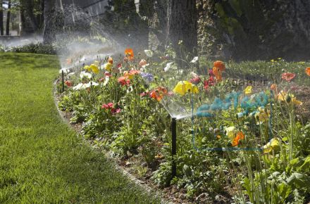 آبیاری تحت فشار قطره ای و بارانی