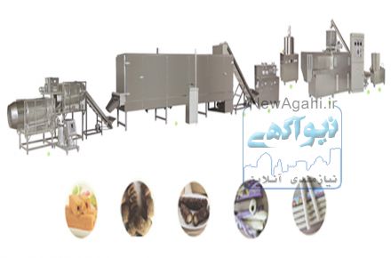 خط تولید اسنک مغز دار
