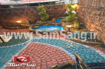 ( سمنت پلاست ، عرضه سنگ مصنوعی ساختمان )