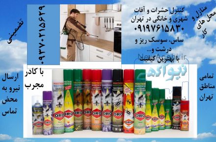 سمپاشی تضمینی در تهران