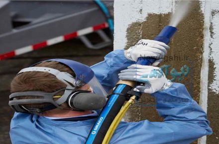 فروش و خدمات ماشين آلات سند بلاست تر بدون غبار با برند گراکو (GRACO)
