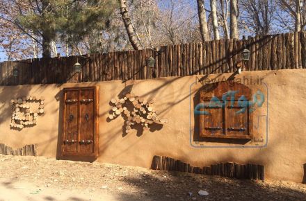 باغ زیبا با کاهگل مصنوعی