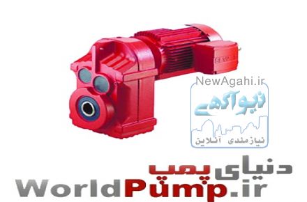 الکتروگيربکس هليکالR167R107 ، Ne = 1400 1 / MIN 18000 NM 