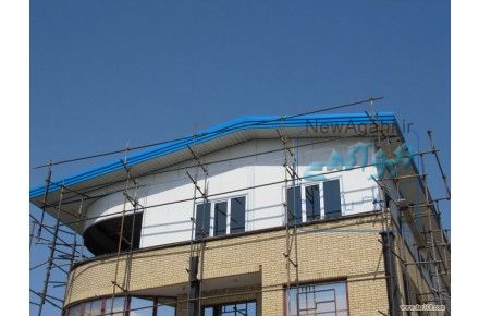 اجرای سقف های شیبدارفلزی-قیمت پوشش سقف شیبدار و شیروانی-آردواز-پوشش سقف سوله -خرپا-تعمیرات سقف/09121431941